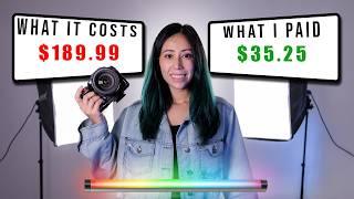 Budget Camera Gear: SAVE BIG before you SPEND AGAIN