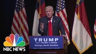 Donald Trump Praises Saddam Hussein For How Well He Killed Terrorists | NBC News