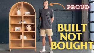 Building My Hardest Project Yet... The Arched Cabinet