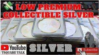 SILVER PACKAGE OPENING, INVESTING IN PRECIOUS METALS, WATCHING PREMIUMS ON COLLECTIBLE SILVER ITEMS