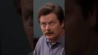 Ron Swanson learns about cookies  | #Shorts