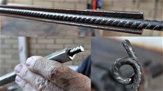 I make a Strong Square Tube to Bend the 7mm Steel Rebar for my Projects. MIG Welding Project