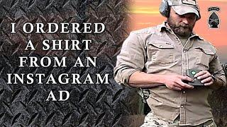 I Ordered a Shirt from an Instagram Ad