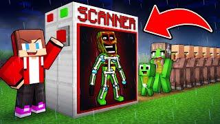 JJ Created a Scanner To Find Mikey’s Secrets in Minecraft! (Maizen)