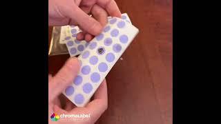 How to Use ChromaLabel 1/2" Permanent Round Color-Code Sheeted Dot Kit (Specialty)