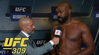 Jon Jones recaps UFC 309 win vs. Stipe Miocic, discusses future in fighting and acting | ESPN MMA