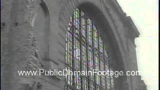 Berlin Görlitzer Bahnhof rail station in West Berlin is demolished 1959 newsreel