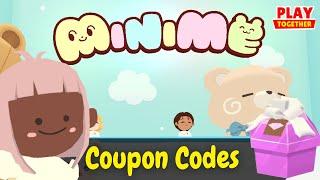 2 NEW Coupon Codes! (Minime Update Gifts) | Play Together Game