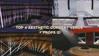 TOP 4 AESTHETIC CONCERT VENUE + PROPS ID || SAKURA SCHOOL SIMULATOR