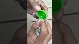 Why is it not patented? Super idea with a plastic bottle!