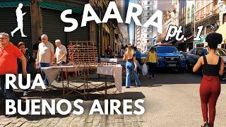 RUA BUENOS AIRES: ANDANDO NA SAARA, MAIOR SHOPPING A CÉU ABERTO DO RIO DE JANEIRO | CENTRO - RJ