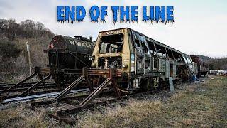 ABANDONED TRAIN YARD - VINTAGE ROLLING STOCK & TRAINS