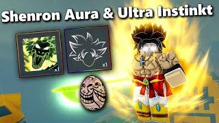 Shenron Aura & Ultra Instinkt! (Sky Eggs Locations) | Dragon Soul