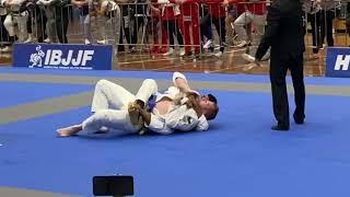 Pan Pacific Jui-Jitsu 2022 IBJJF Championship Open Weight Blue belt  fight Heavy vs Middle Weight