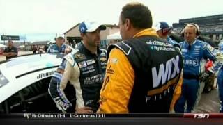 Jimmie Johnson Ryan Newman Argument After Pure Michigan 400