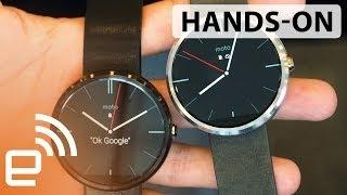 Moto 360 smartwatch hands-on | Engadget