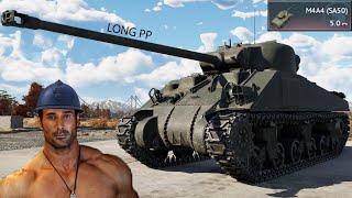 French RAILGUN Sherman - M4A4 (SA50) In War Thunder