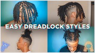 Easy Dreadlocks Styles 2021 | Hightop Dreadlock Styles | How To: Dreadlock Styles