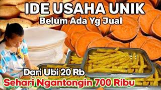 IBU KREATIF..DARI UBI 20 RB DIBIKIN UNIK NGANTONGIN 700 RB / HARI. LUAR BIASA IDE USAHA,Ide Jualan