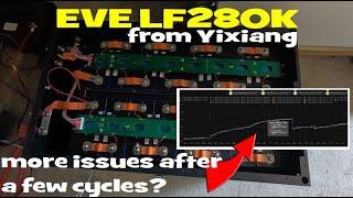 Checking in on Yixiang's EVE LF280K after cycling. Still an issue with some early rising voltages?