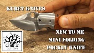 Kubey Knives - New to Me - Mini Folding Pocket Knife