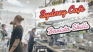 SKILLED BARISTAS at Busy SYDNEY Beaches CAFE: Behind the Beans Vlog | Top Australian Coffee Spot