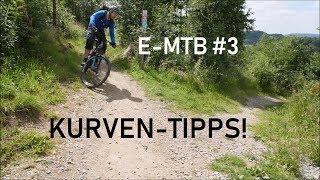 E-MTB #3: Kurve kratzen mit dem E-Mountainbike | fahrtechnik