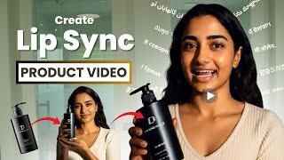 Generate Lip Sync Video Ads with AI in Minutes!