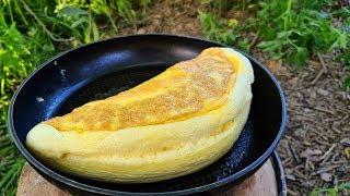 Super Fluffy Souffle Omelette by Mubashir Saddique | Village Food Secrets