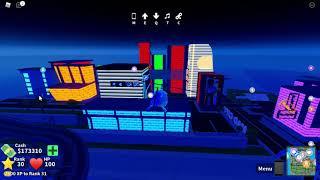 Playing Roblox Mad City as usual