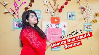 Unboxing & Review of  Stylecraze Beauty Box Free Gift From Stylecraze  Stay Fabulous  #WithMe