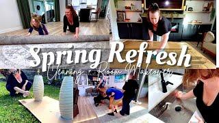 New Spring Reset! Cleaning + Room Makeover / Spring Cleaning Motivation and decorating ideas