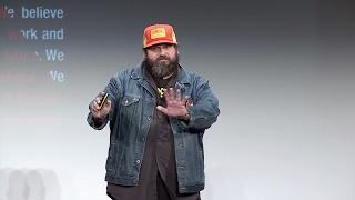 "That Underdog Spirit" - Tall Tales from a Large Man | Aaron Draplin | TEDxDetroit