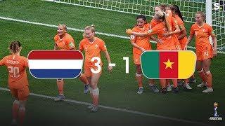 Miedema schiet Nederland voorbij Kameroen naar 1/8e finales