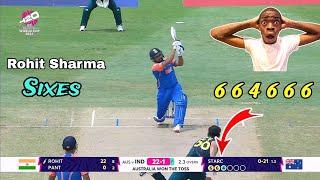 Rohit Sharma Top 10 Sixes in Cricket || Rohit Sharma Batting