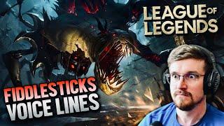 WoW Lore Nerd Reacts to FIDDLESTICKS Voice, Theme, & Trailer!