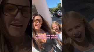 Glossier shopping vlog in West Hollywood on Melrose 