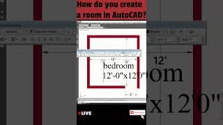 How to create bedroom plan in AutoCAD.2023