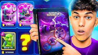 USEI O NOVO DECK DA TELA DE CARREGAMENTO DO CLASH ROYALE! *pekka e megacavaleiro evoluídos * ️