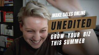 100 sales attempts / Making online sales over summer