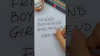 Mark a loved one️#friend #end #art  #family  #iloveyou #shorts #lifelesson