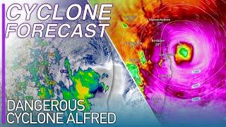 Dangerous Cyclone Alfred Forecast to Smash Queensland Tomorrow