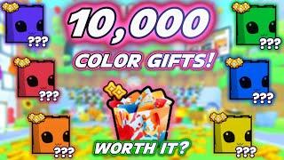 *PET SIM 99* 10,000 COLOR GIFTS! ARE THEY WORTH IT???? MULTIPLE HUGES! (HUGE PET GIVEAWAY!)