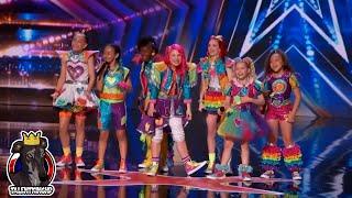 America's Got Talent 2022 XOMG POP Full Performance & Intro Auditions Week 1 S17E01