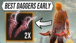 Elden Ring Best Weapons EARLY - 2x Reduvia Dagger for OP Bleed Build!