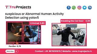 suspicious or Abnormal Human Activity Detection using yolov5