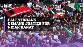 Outrage in Palestine demand justice for Nazir Banat