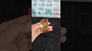 Handmade bangles#old bangles convert into new bangles#youtubeshorts#viral