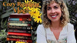 Cozy Reading Vlog!! Recent book recs, current reads, and Fall TBR!!