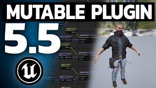 NEW Mutable Character Customization Plugin in Unreal Engine 5.5